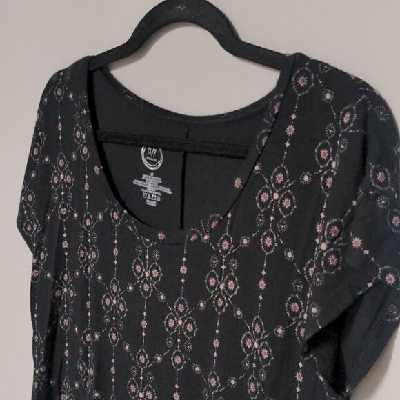 Maurices Black Short Sleeve Shirt - Picture 1 of 4